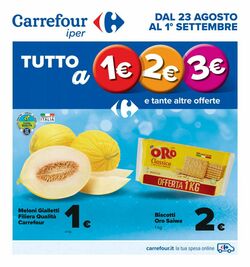 Volantino Carrefour 23.08.2022 - 01.09.2022