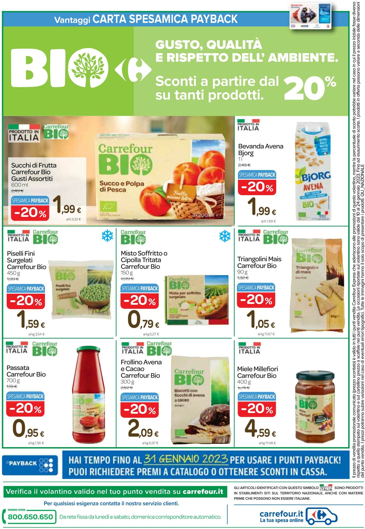 Volantino Carrefour 10.01.2023 - 24.01.2023