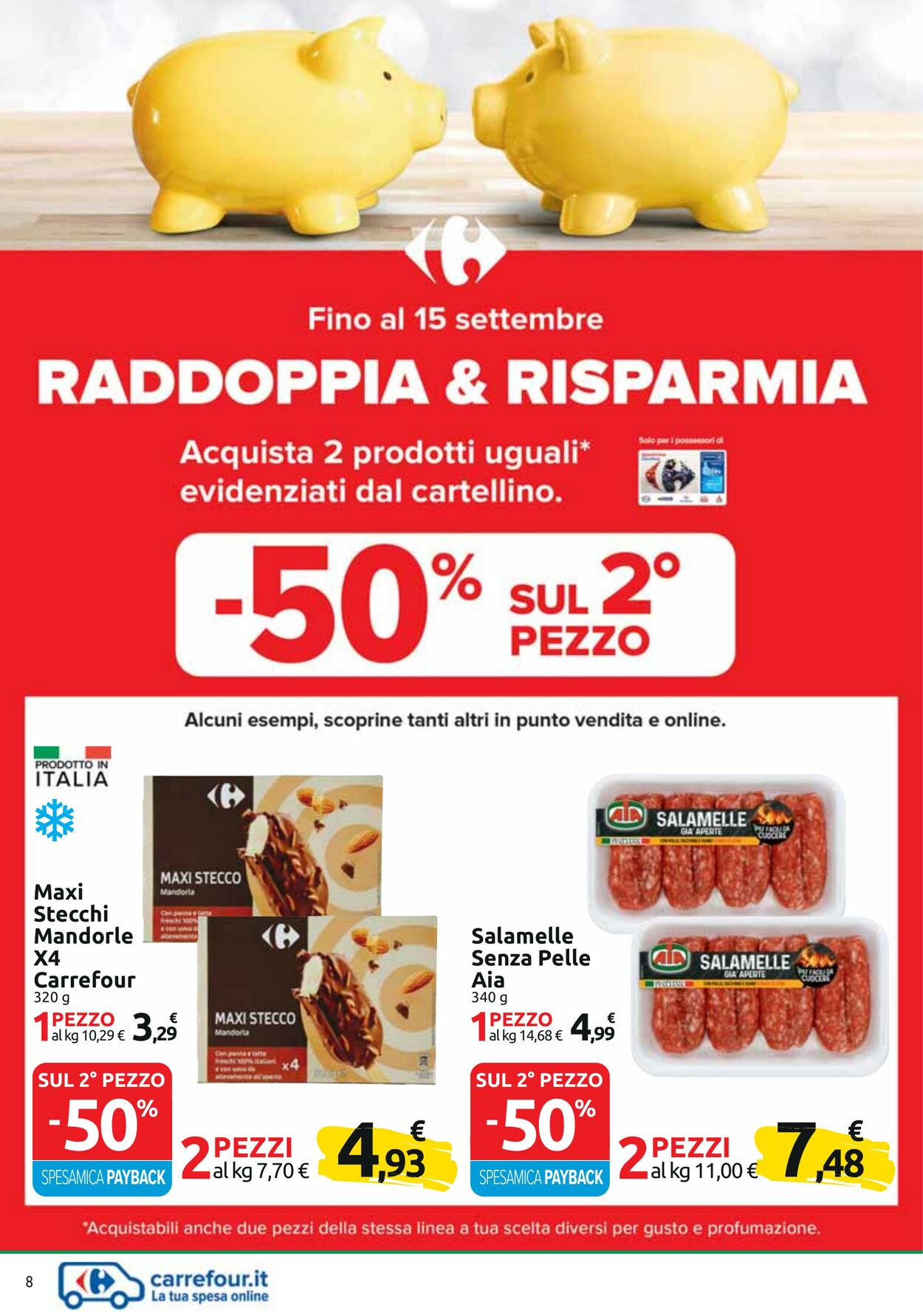 Volantino Carrefour 25.08.2022 - 06.09.2022