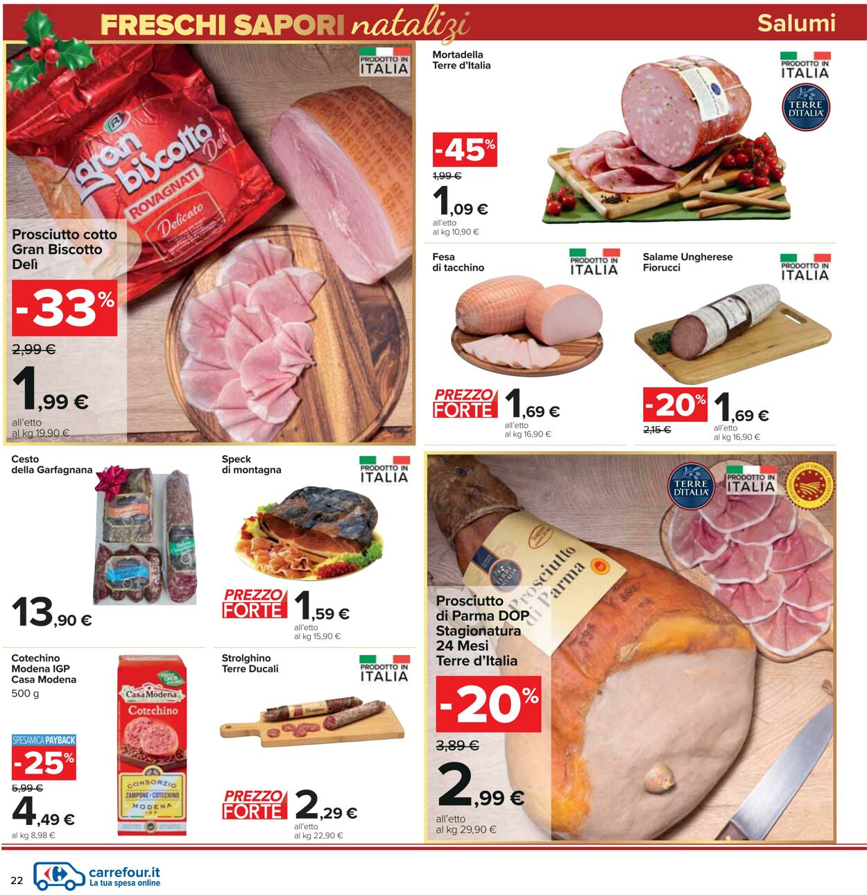 Volantino Carrefour 13.12.2022 - 26.12.2022