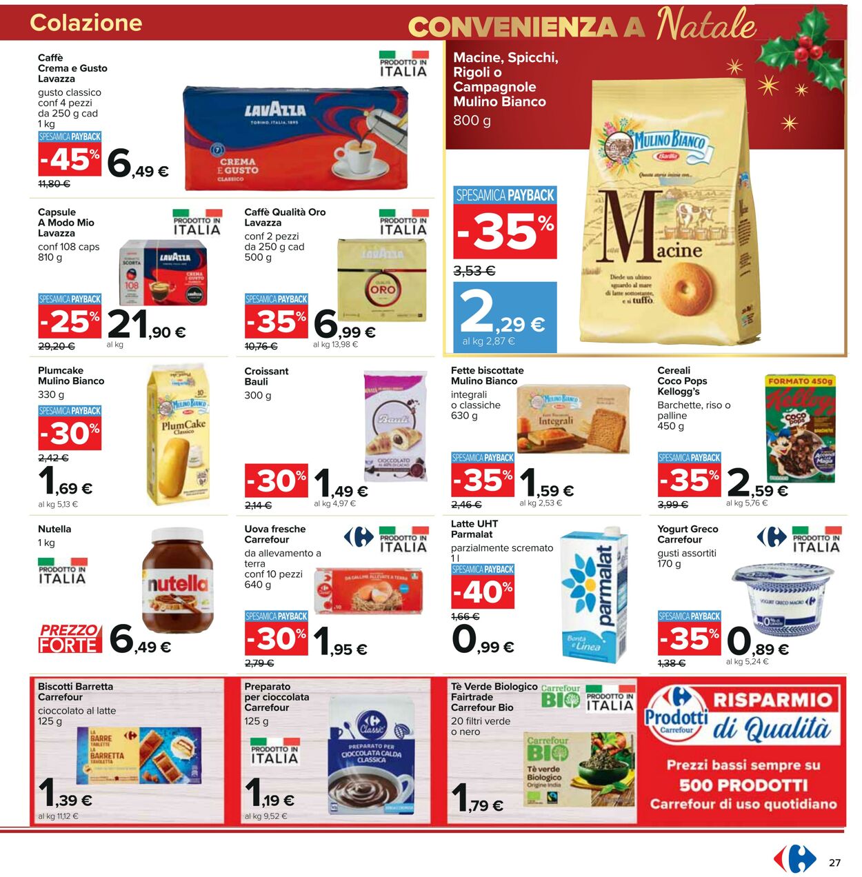 Volantino Carrefour 13.12.2022 - 26.12.2022