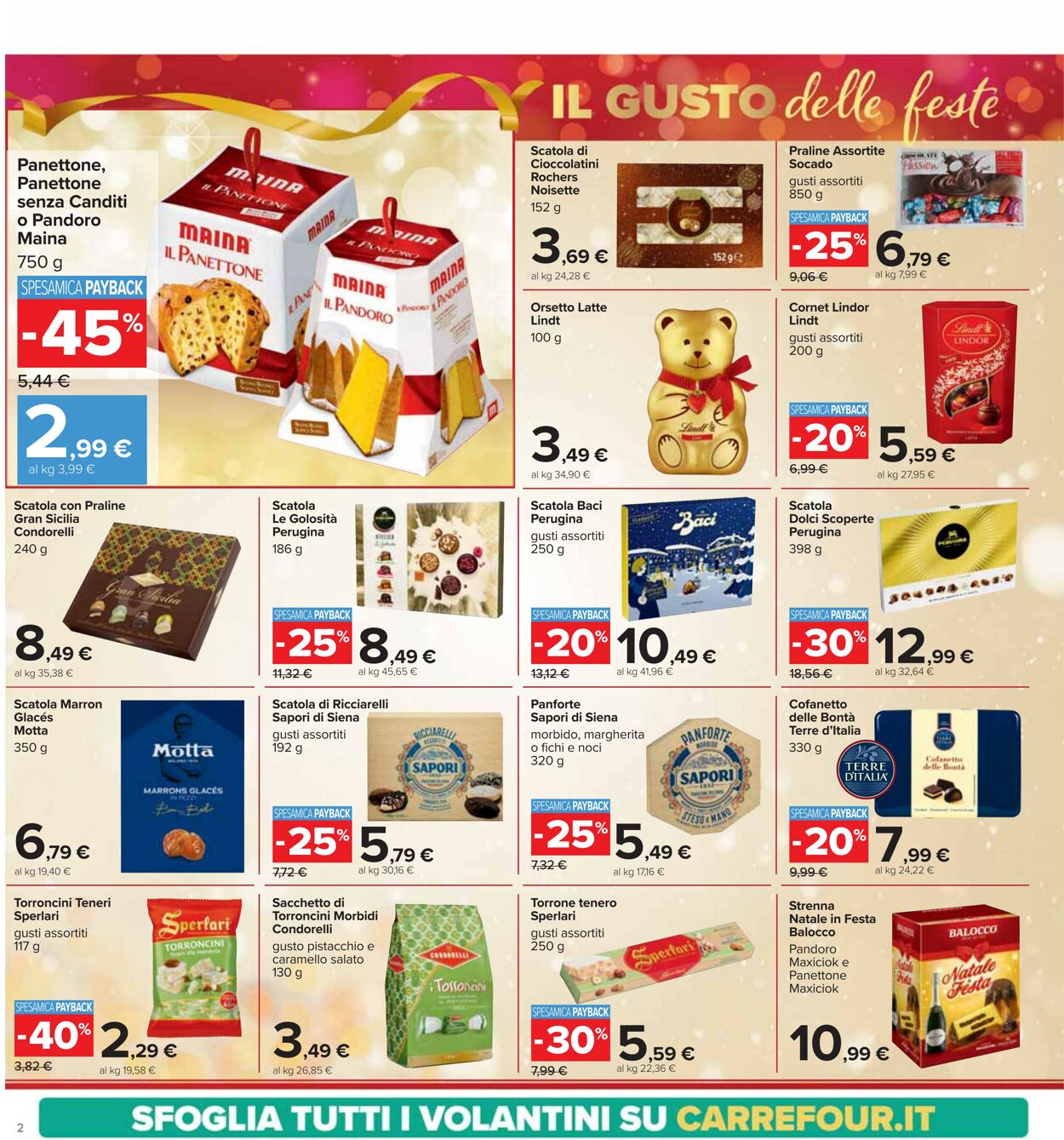 Volantino Carrefour 13.12.2024 - 26.12.2024