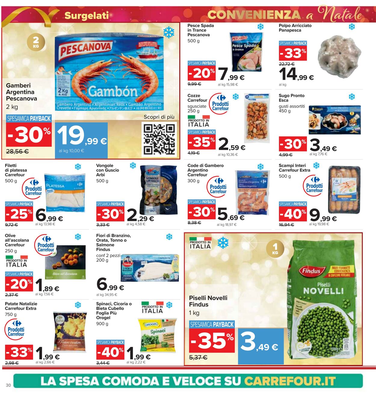 Volantino Carrefour 13.12.2024 - 26.12.2024