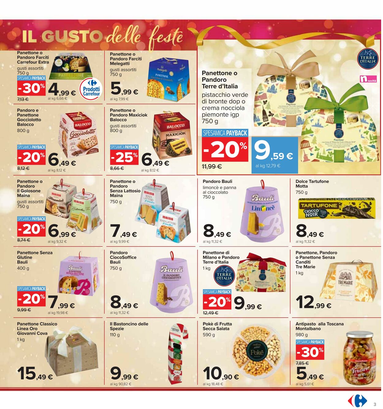 Volantino Carrefour 13.12.2024 - 26.12.2024