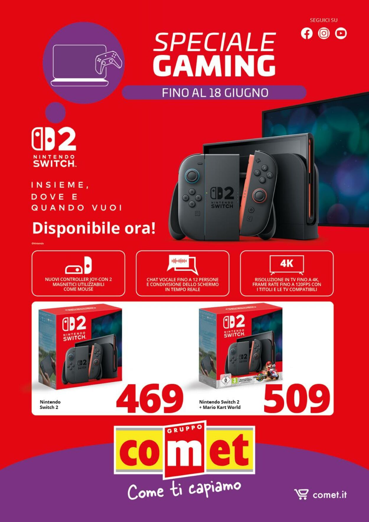 Volantino Comet 05.06.2025 - 18.06.2025