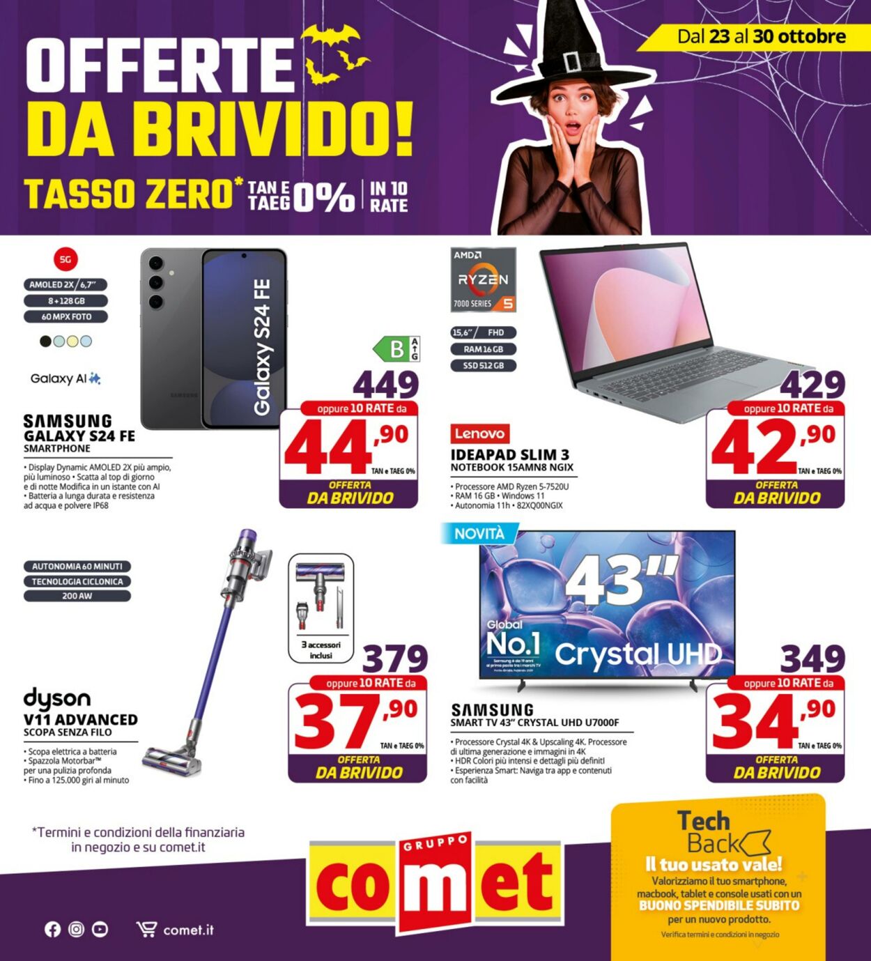 Volantino Comet 24.10.2025 - 30.10.2025