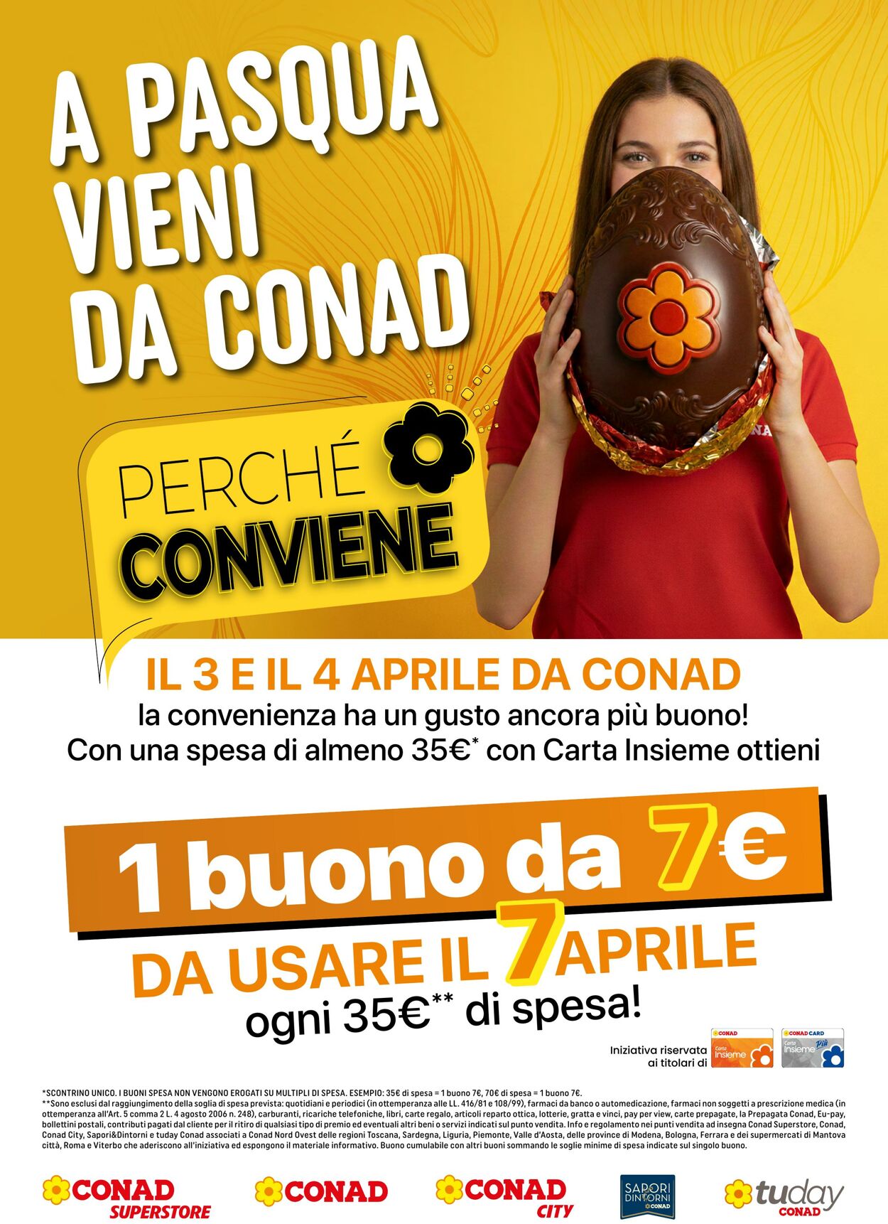 Volantino Conad 23.03.2026 - 07.04.2026