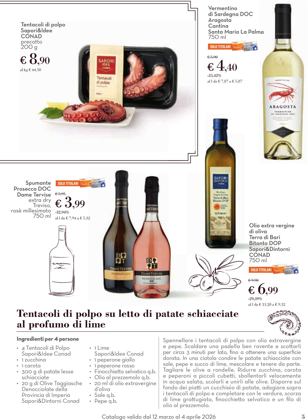 Volantino Conad 12.03.2026 - 04.04.2026