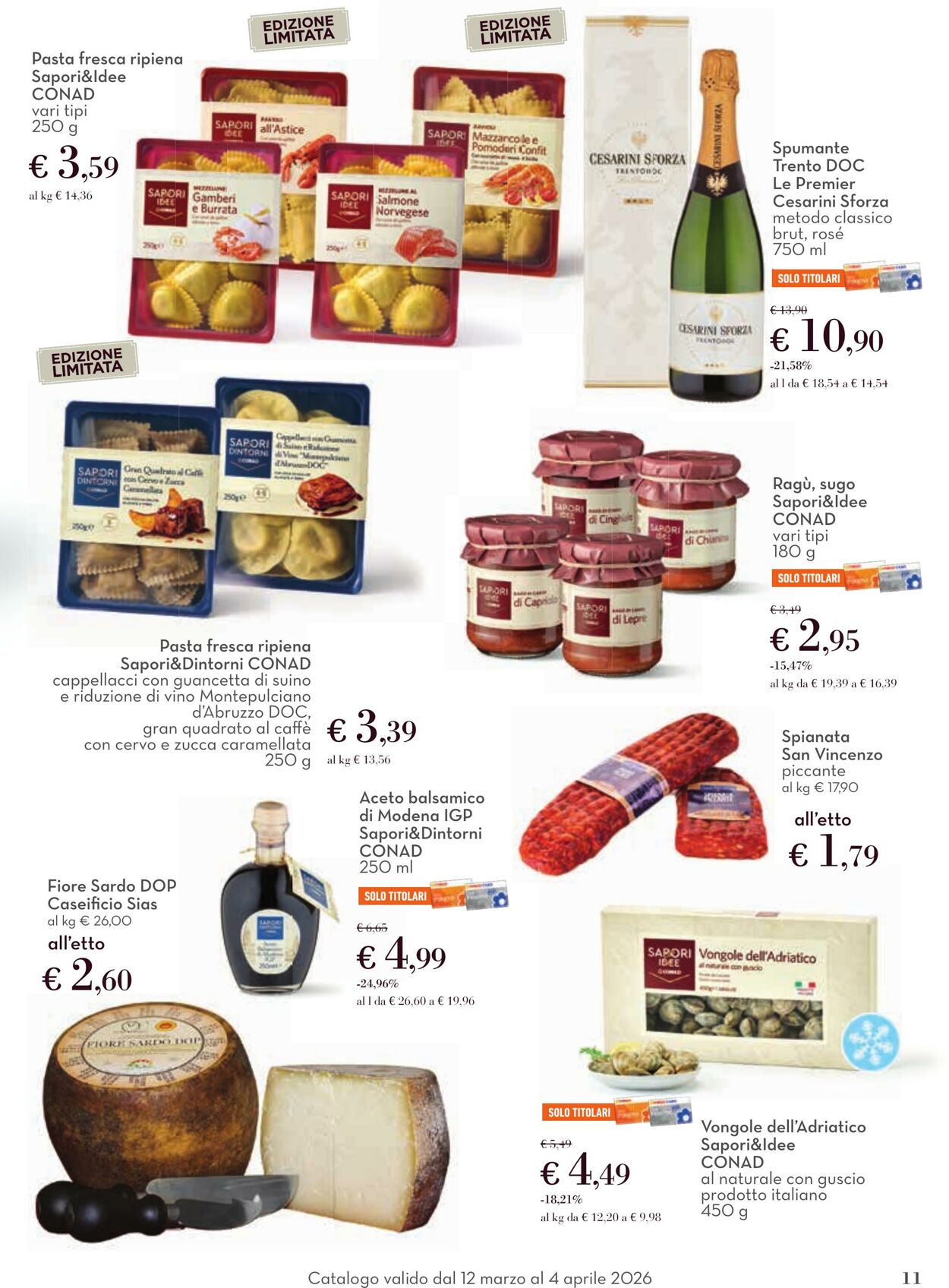 Volantino Conad 12.03.2026 - 04.04.2026