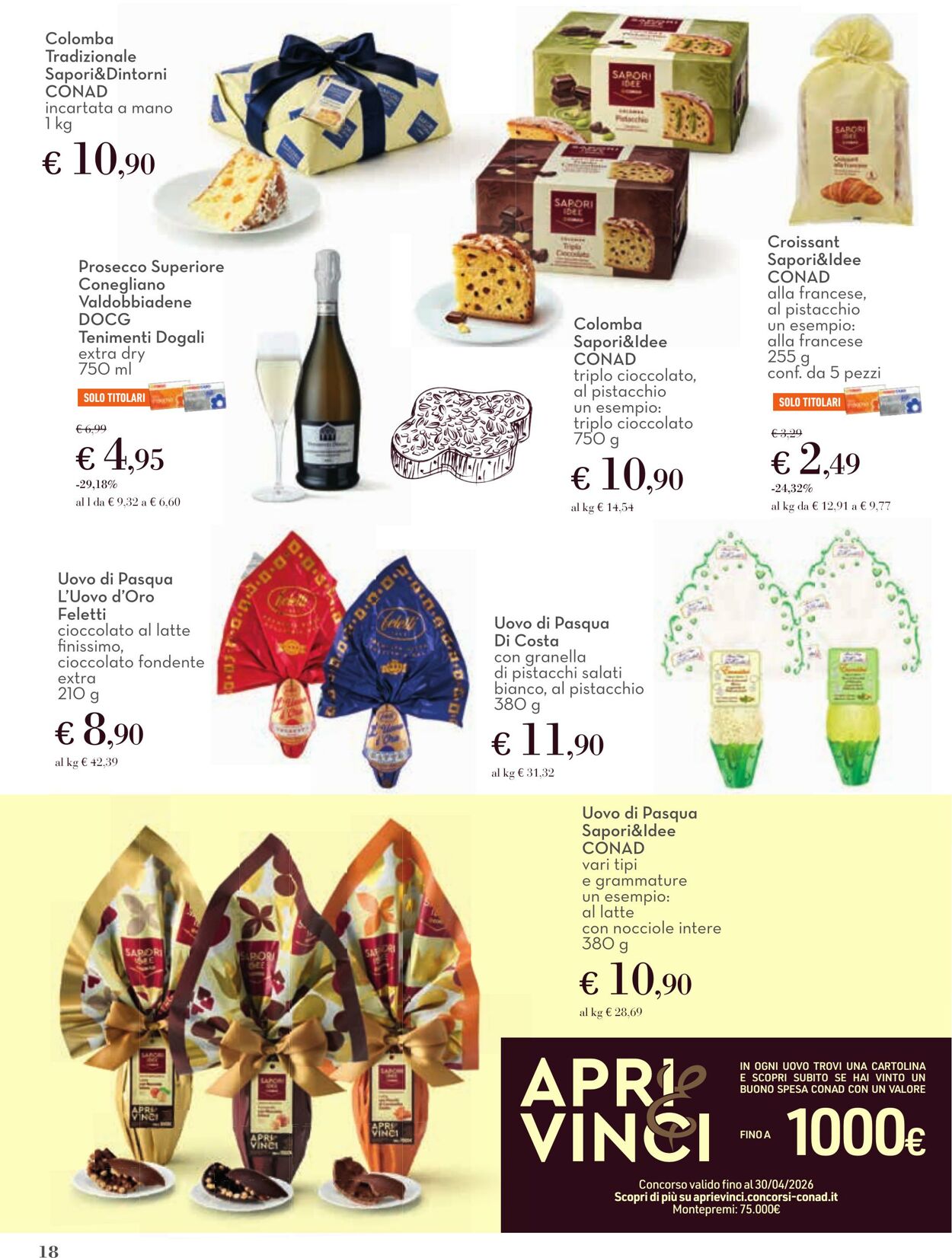 Volantino Conad 12.03.2026 - 04.04.2026