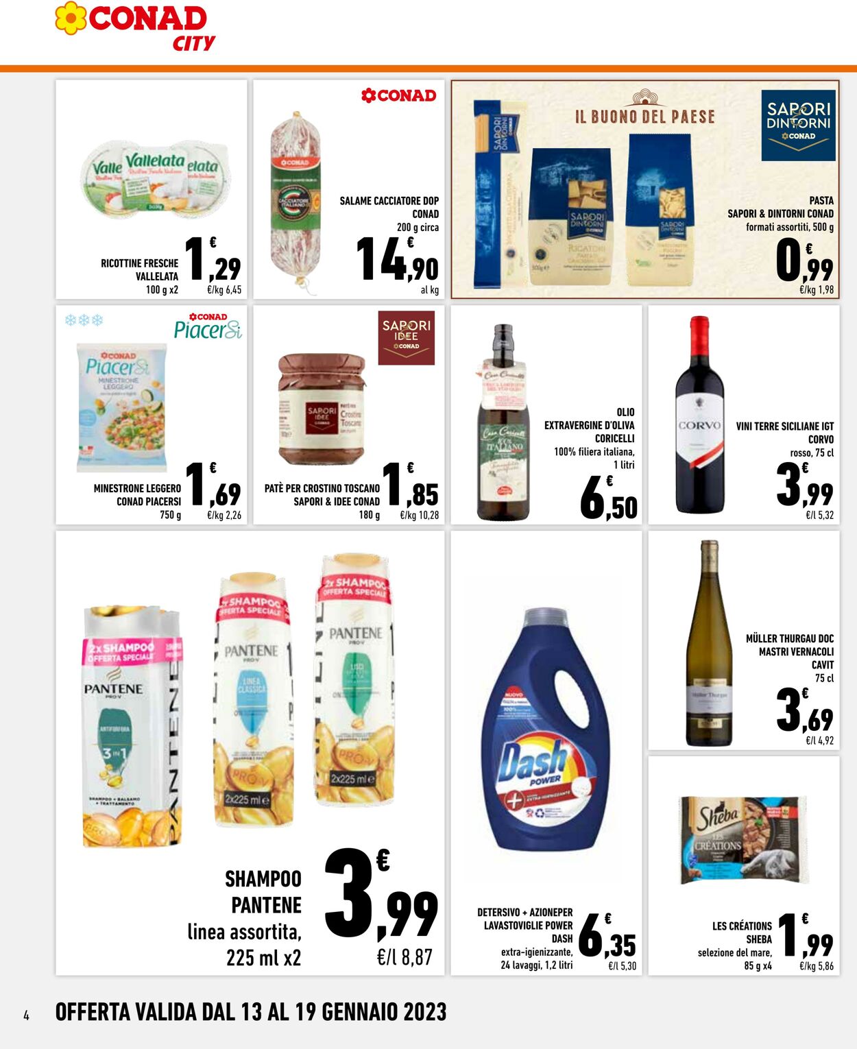 Volantino Conad 13.01.2023 - 19.01.2023