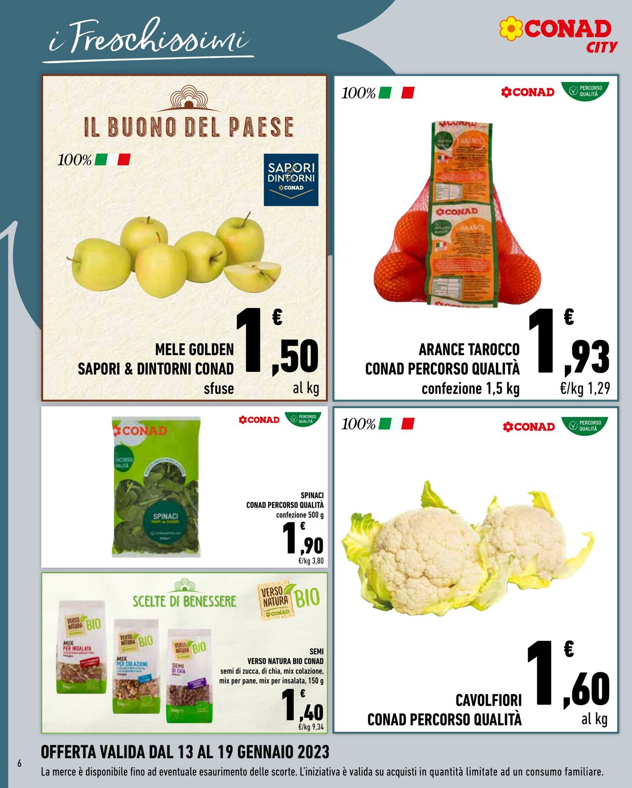 Volantino Conad 13.01.2023 - 19.01.2023