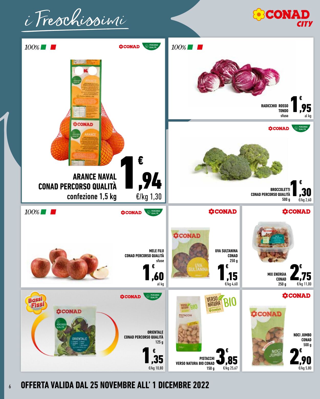 Volantino Conad 25.11.2022 - 01.12.2022