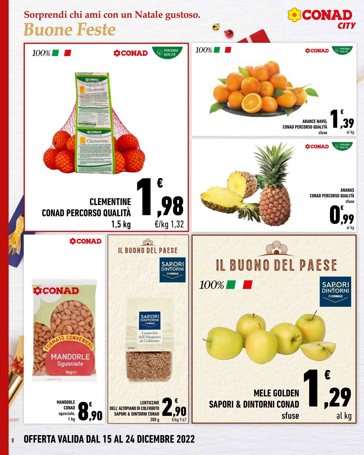 Volantino Conad 15.12.2022 - 24.12.2022