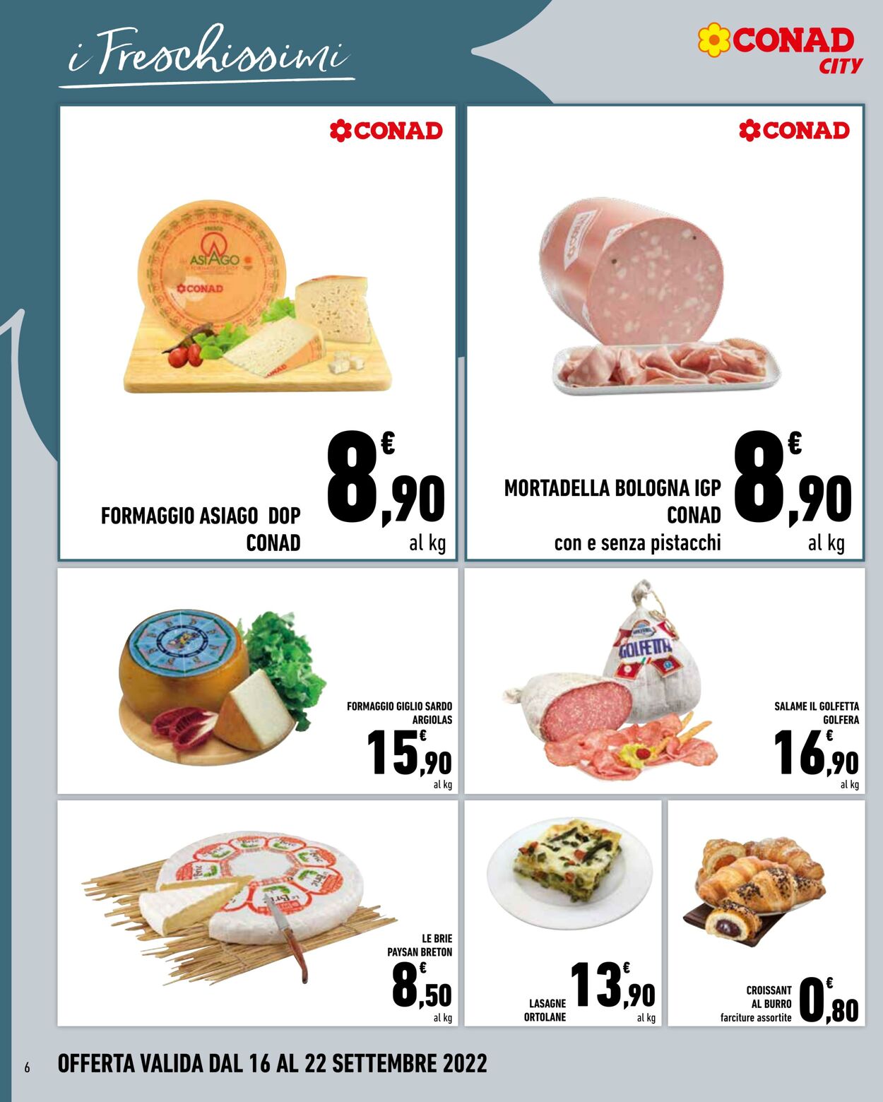 Volantino Conad 16.09.2022 - 22.09.2022