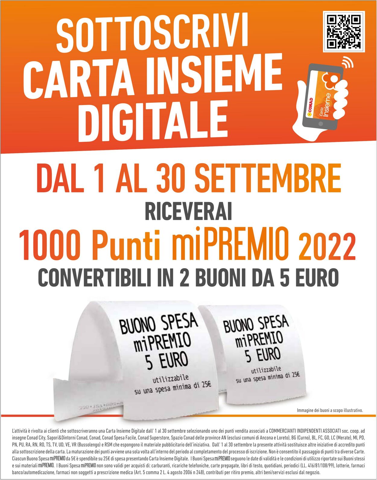 Volantino Conad 16.09.2022 - 22.09.2022