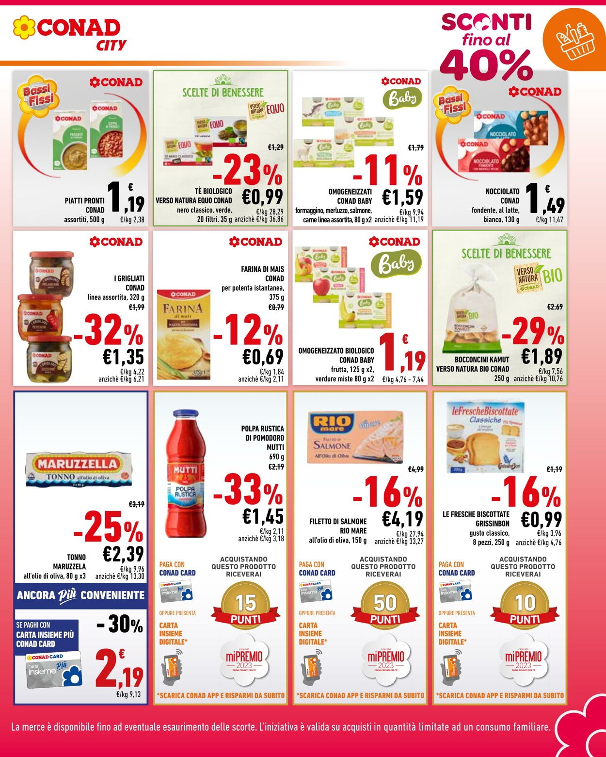 Volantino Conad 05.01.2023 - 12.01.2023