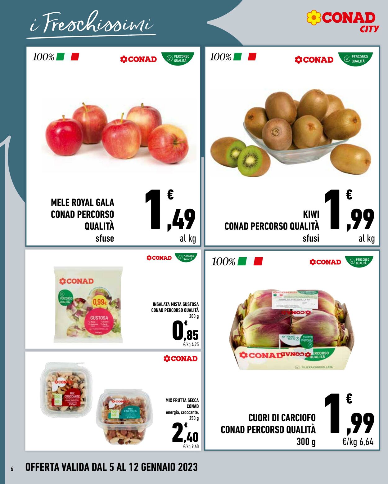 Volantino Conad 05.01.2023 - 12.01.2023