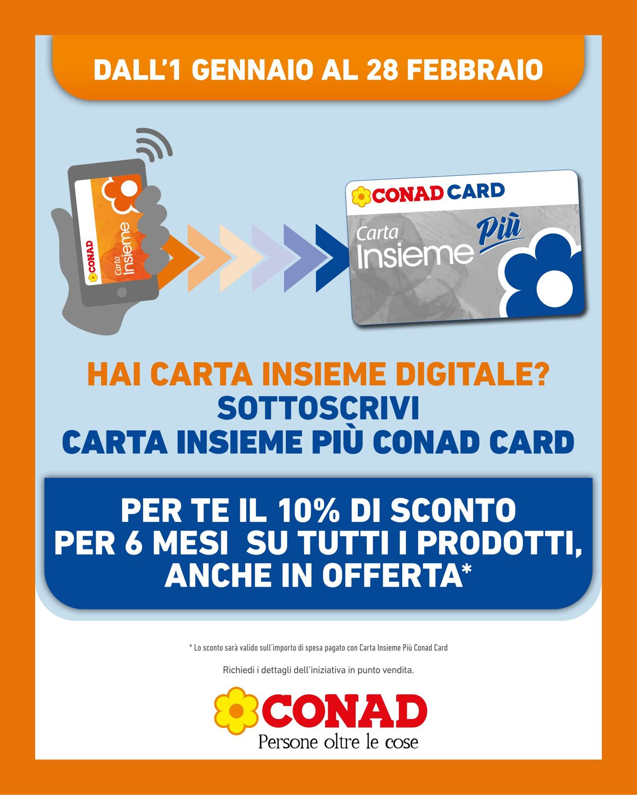 Volantino Conad 05.01.2023 - 12.01.2023