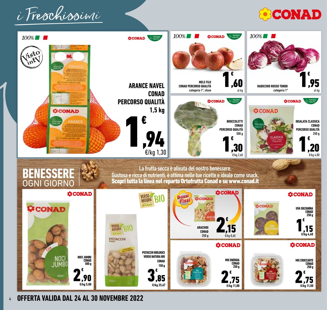 Volantino Conad 24.11.2022 - 30.11.2022