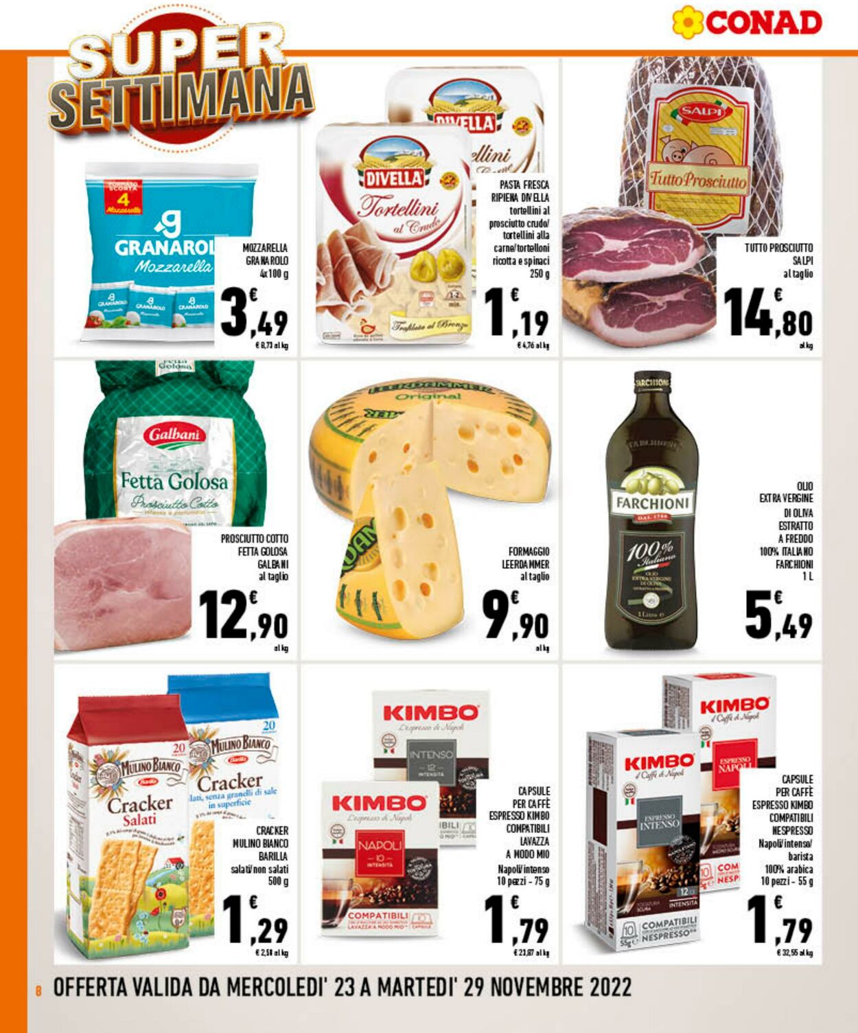 Volantino Conad 23.11.2022 - 29.11.2022