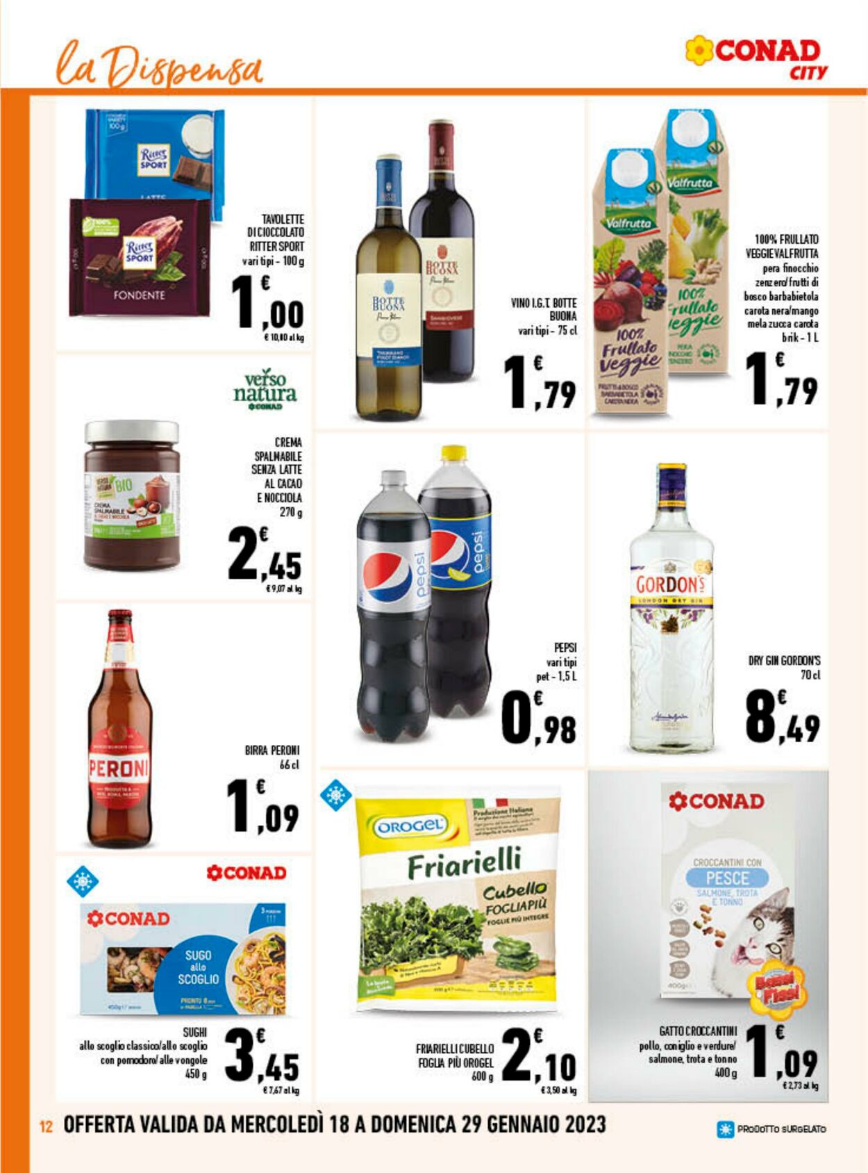 Volantino Conad 18.01.2023 - 29.01.2023