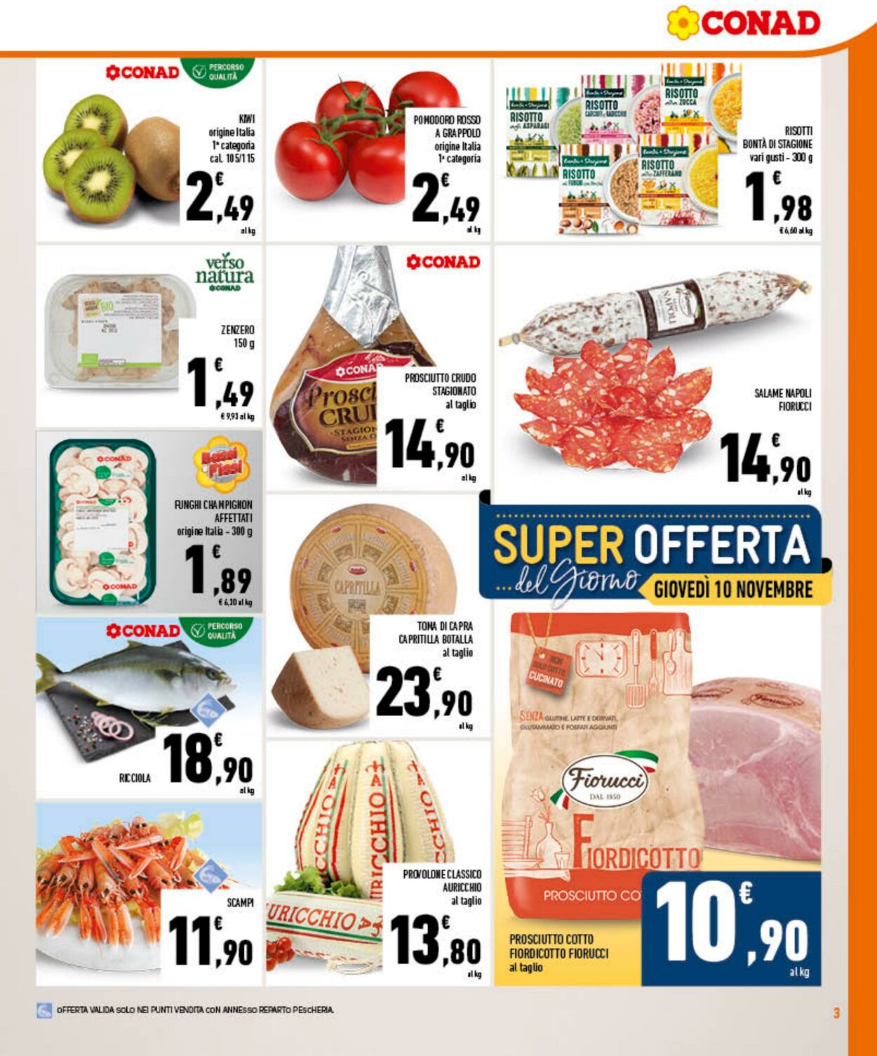 Volantino Conad 09.11.2022 - 15.11.2022