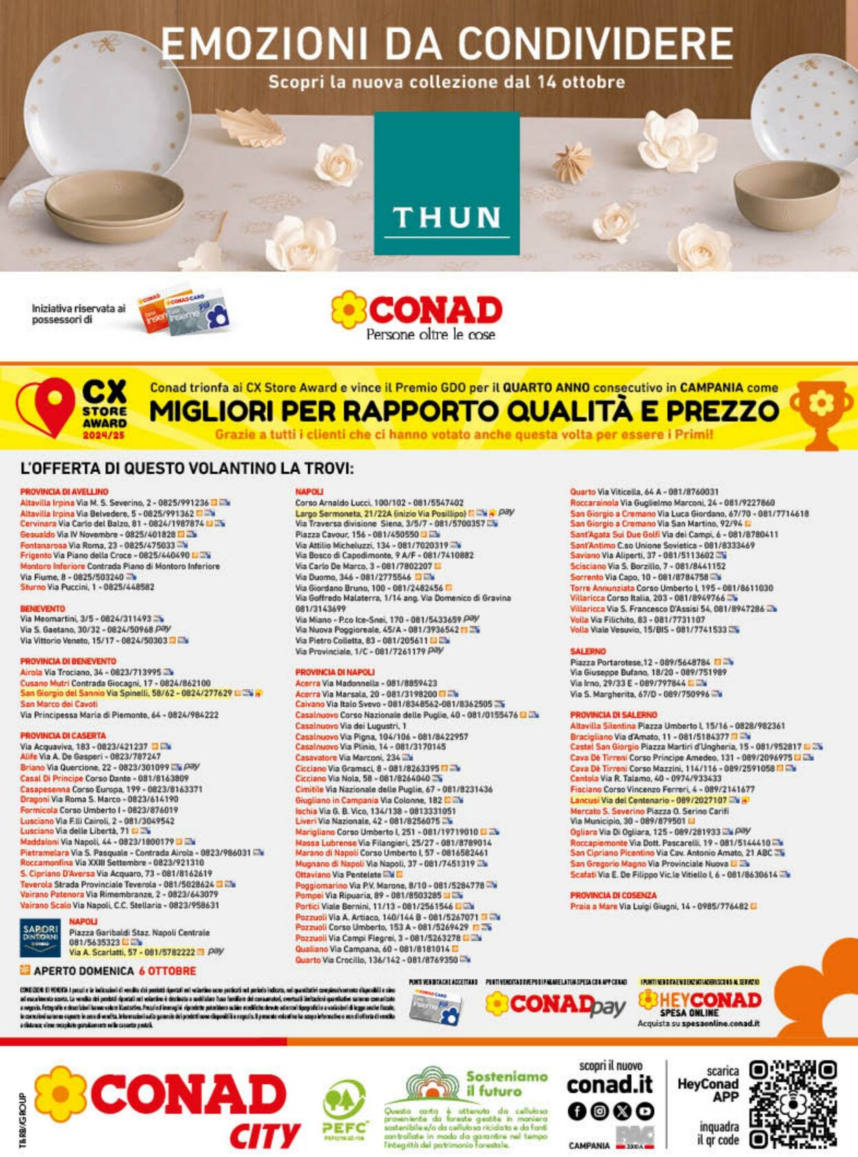 Volantino Conad 03.10.2024 - 12.10.2024