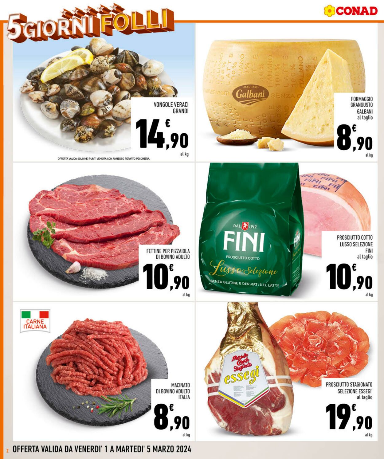 Volantino Conad 01.03.2024 - 05.03.2024