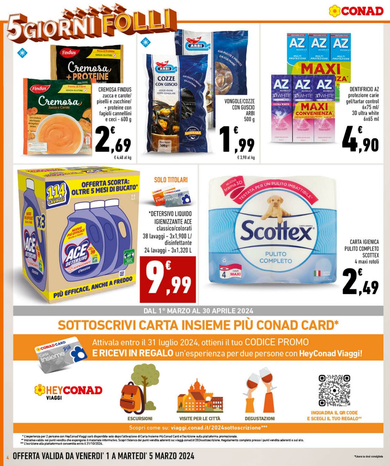 Volantino Conad 01.03.2024 - 05.03.2024