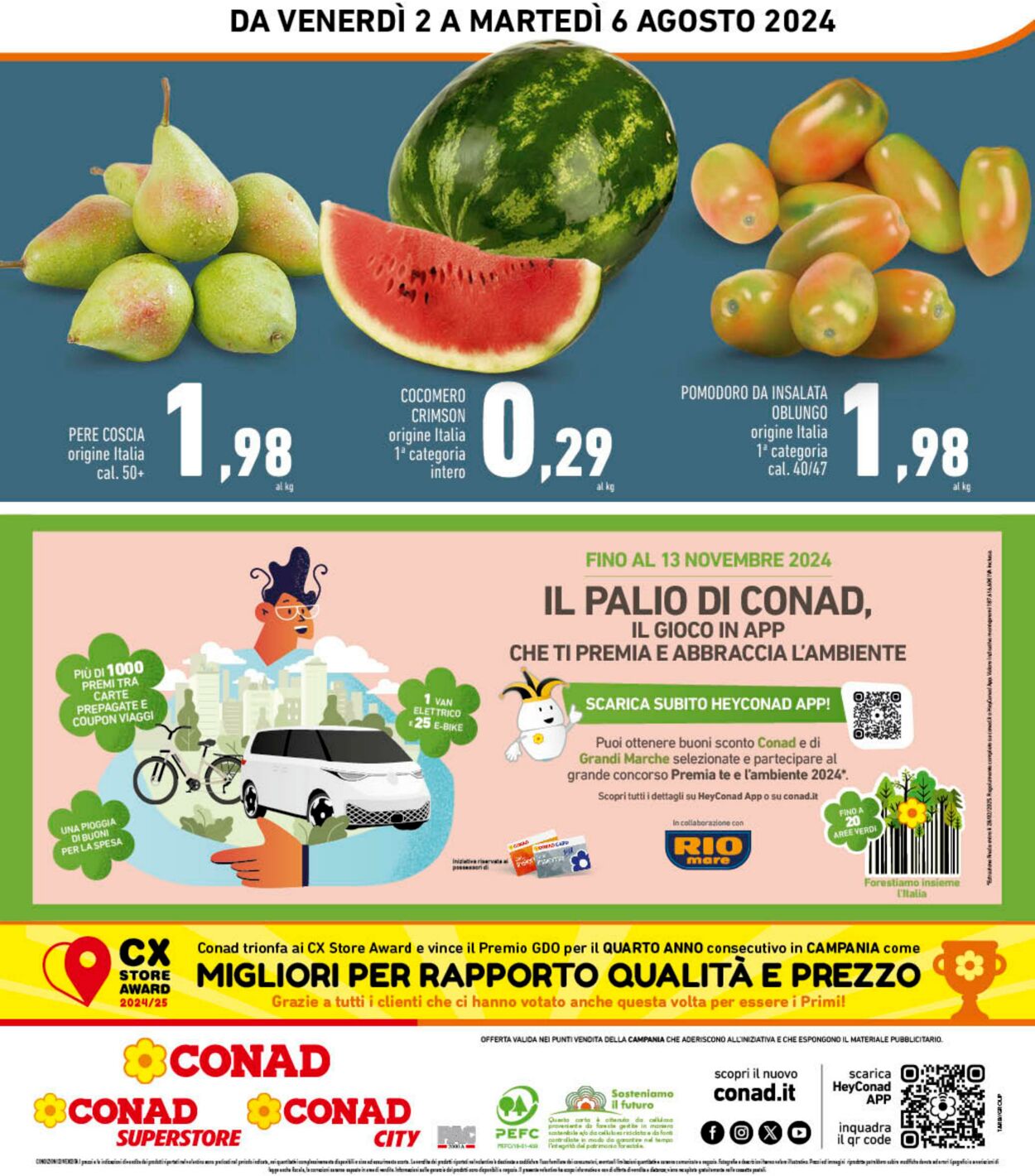 Volantino Conad 02.07.2024 - 06.08.2024