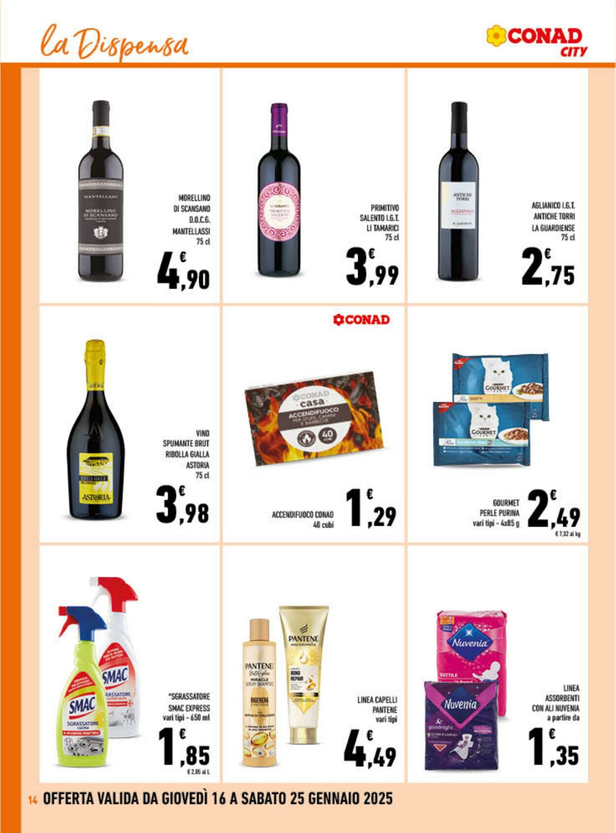 Volantino Conad 16.01.2025 - 25.01.2025