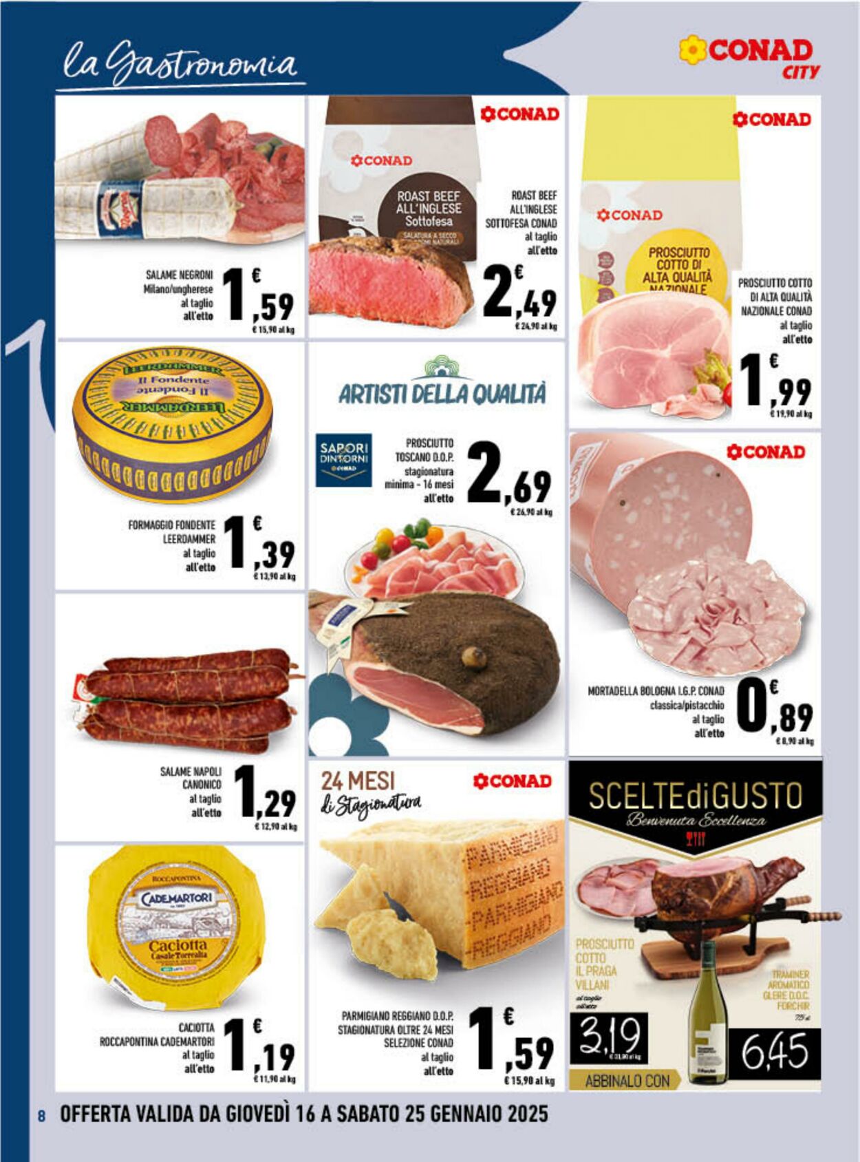 Volantino Conad 16.01.2025 - 25.01.2025