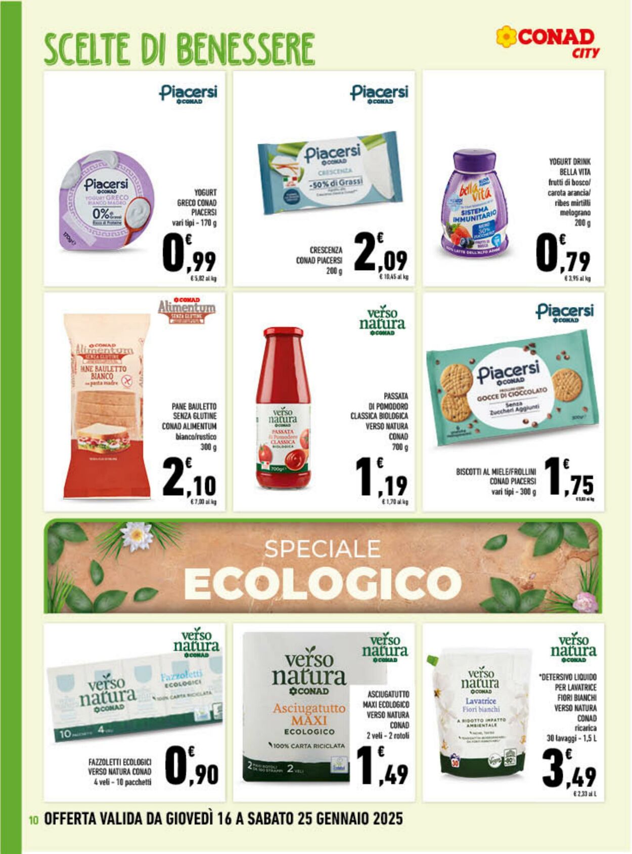 Volantino Conad 16.01.2025 - 25.01.2025