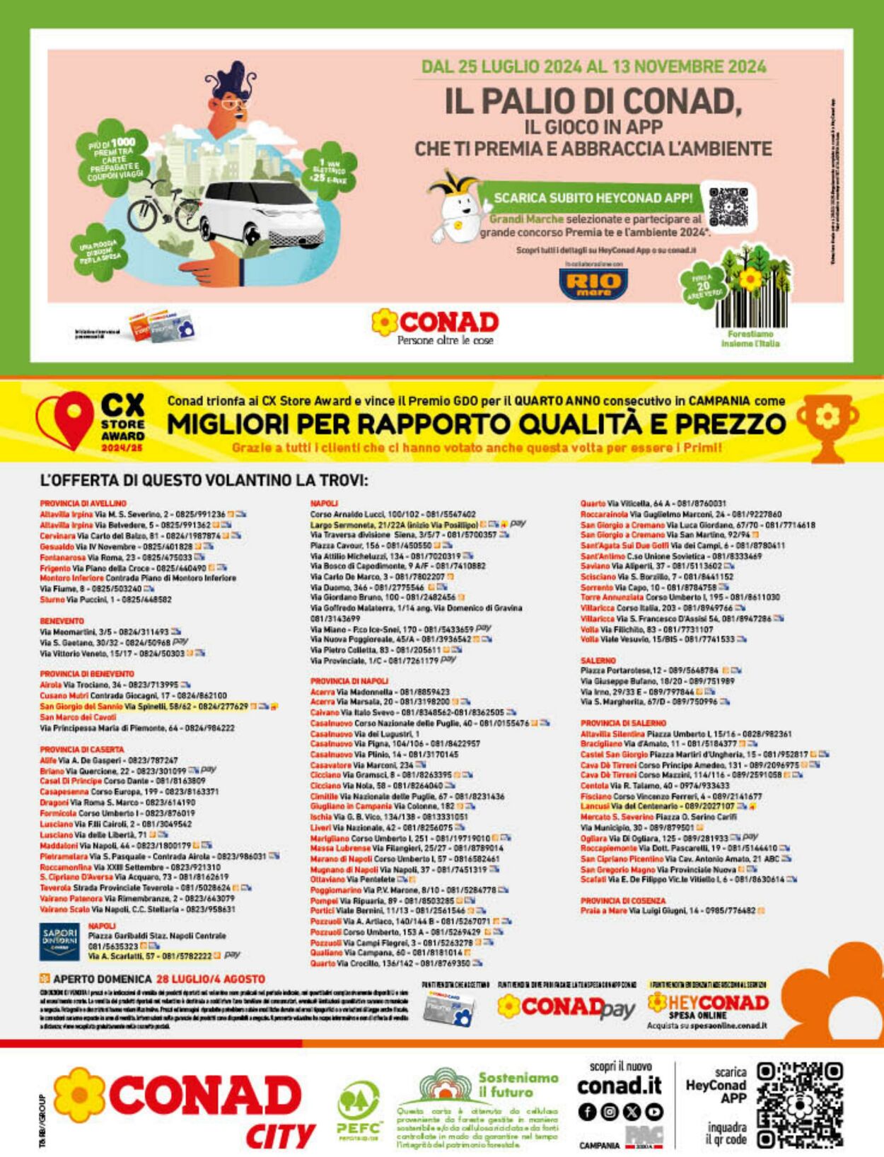 Volantino Conad 24.07.2024 - 04.08.2024