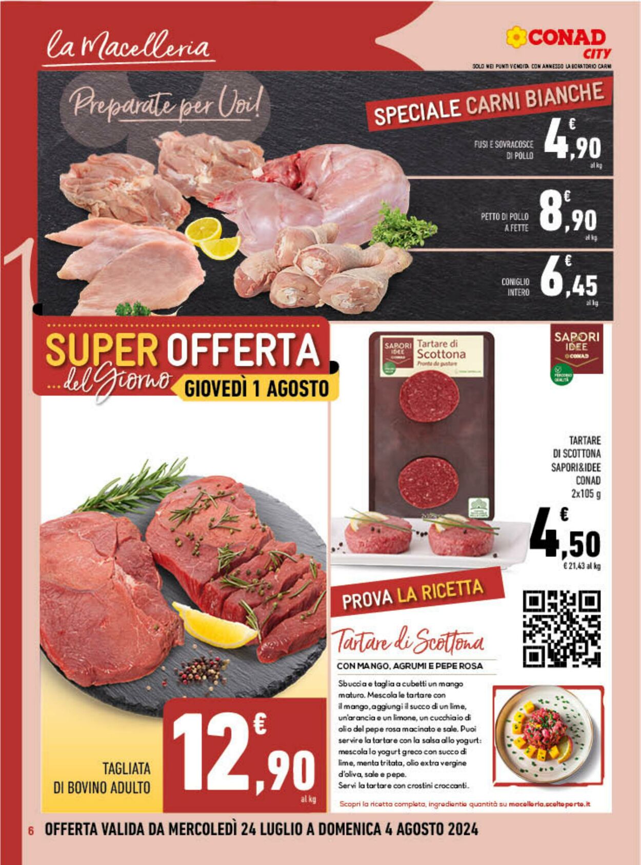 Volantino Conad 24.07.2024 - 04.08.2024