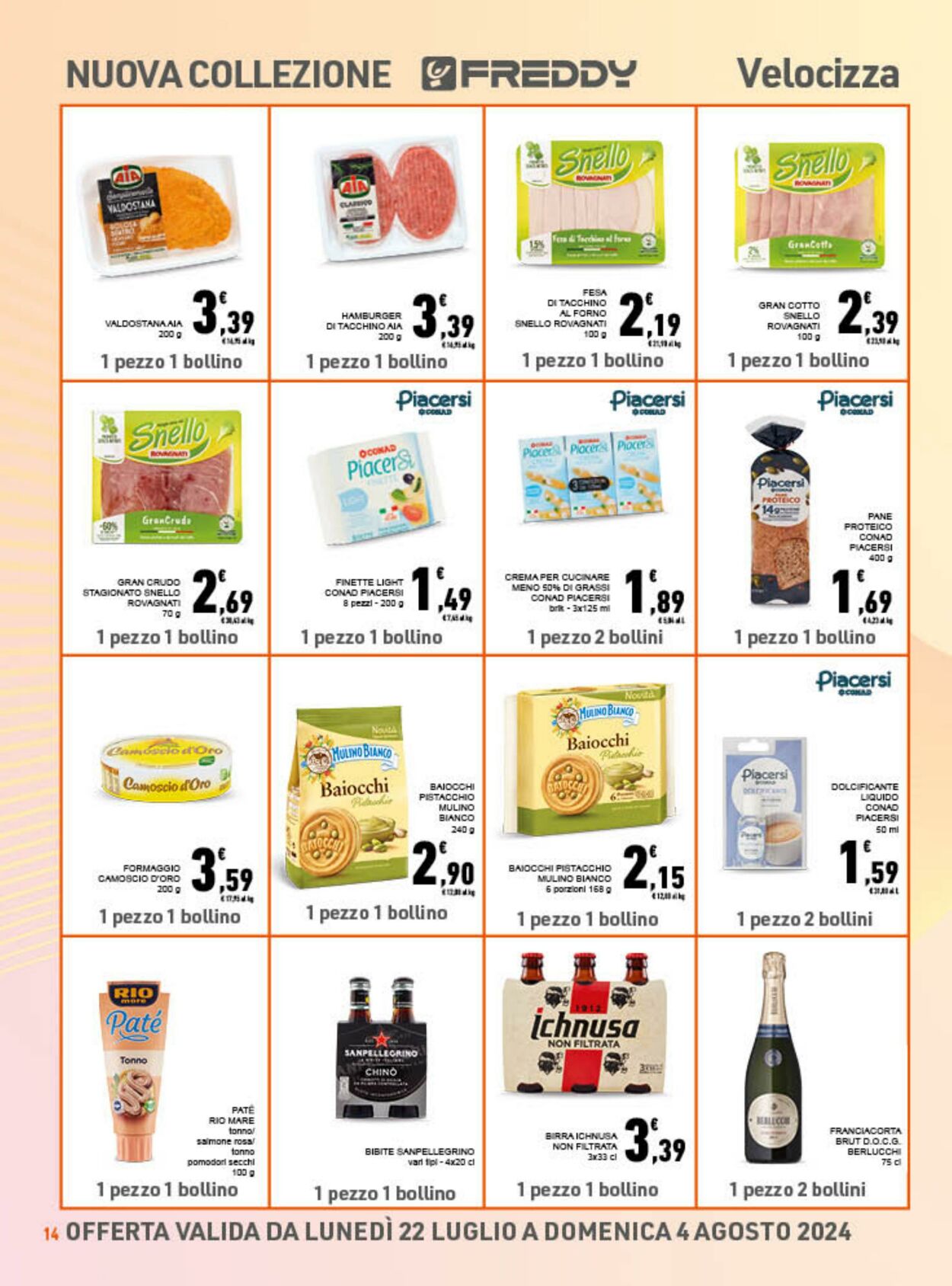 Volantino Conad 24.07.2024 - 04.08.2024