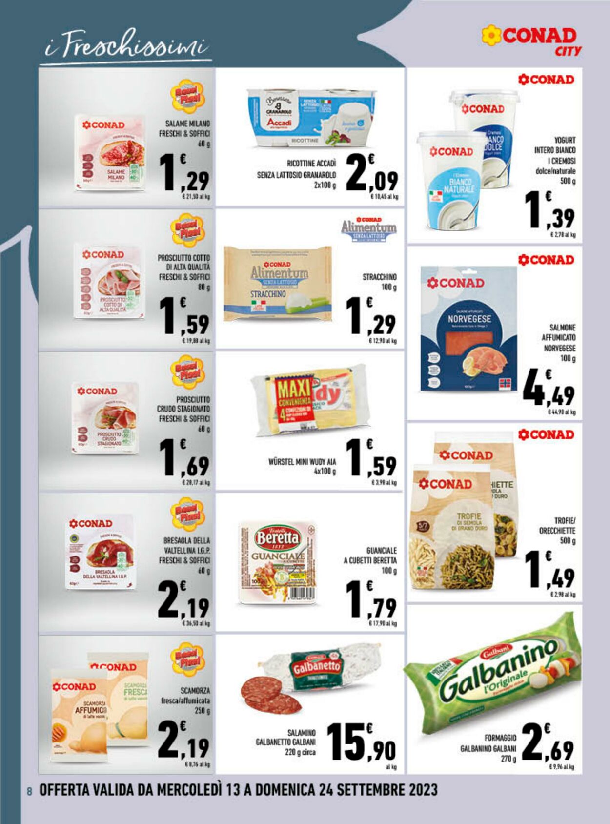 Volantino Conad 13.09.2023 - 24.09.2023