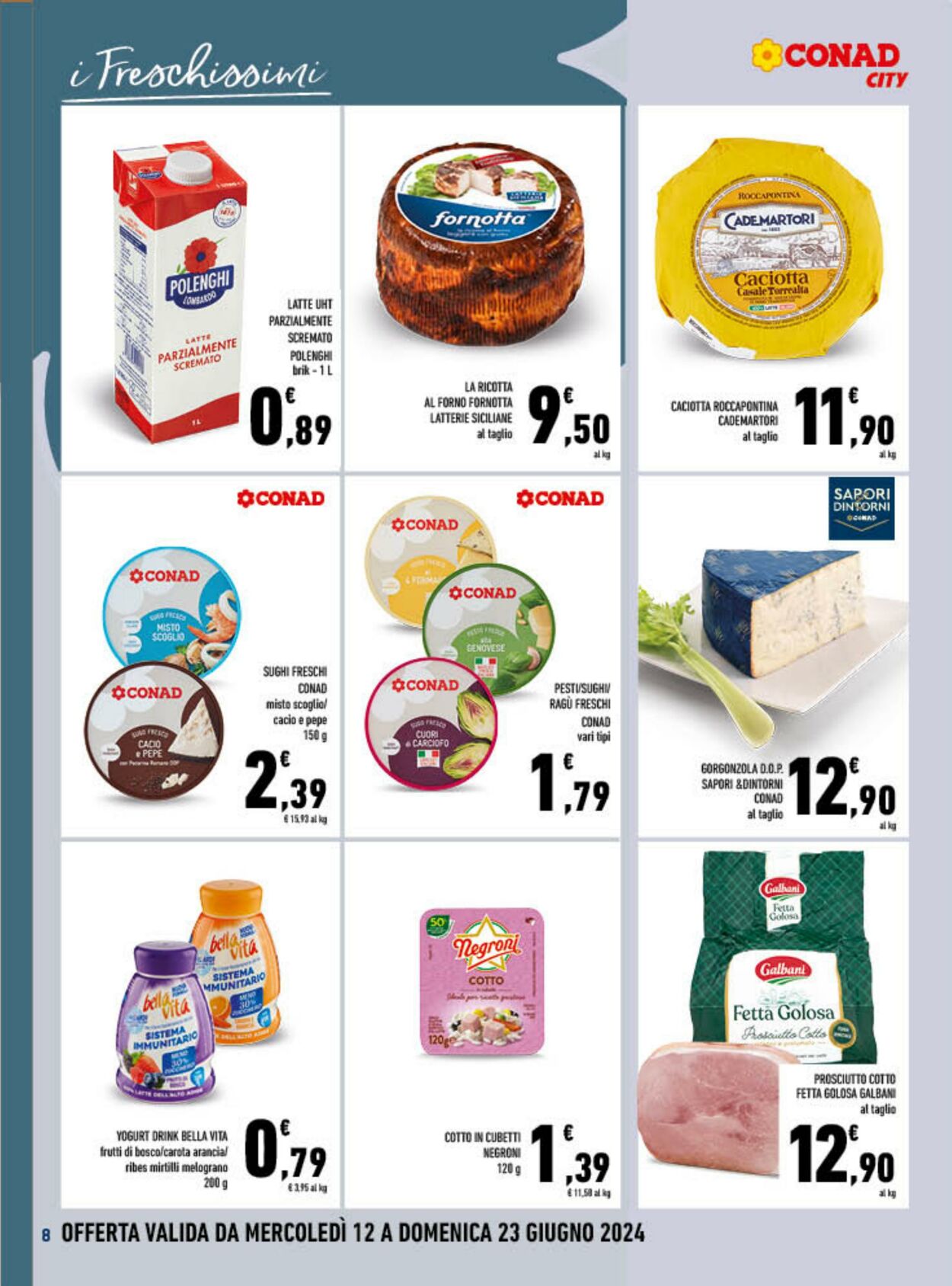 Volantino Conad 12.06.2024 - 23.06.2024