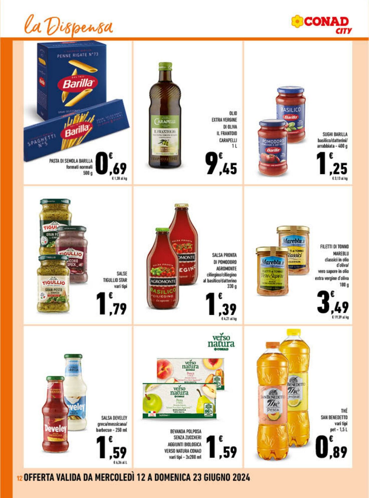 Volantino Conad 12.06.2024 - 23.06.2024