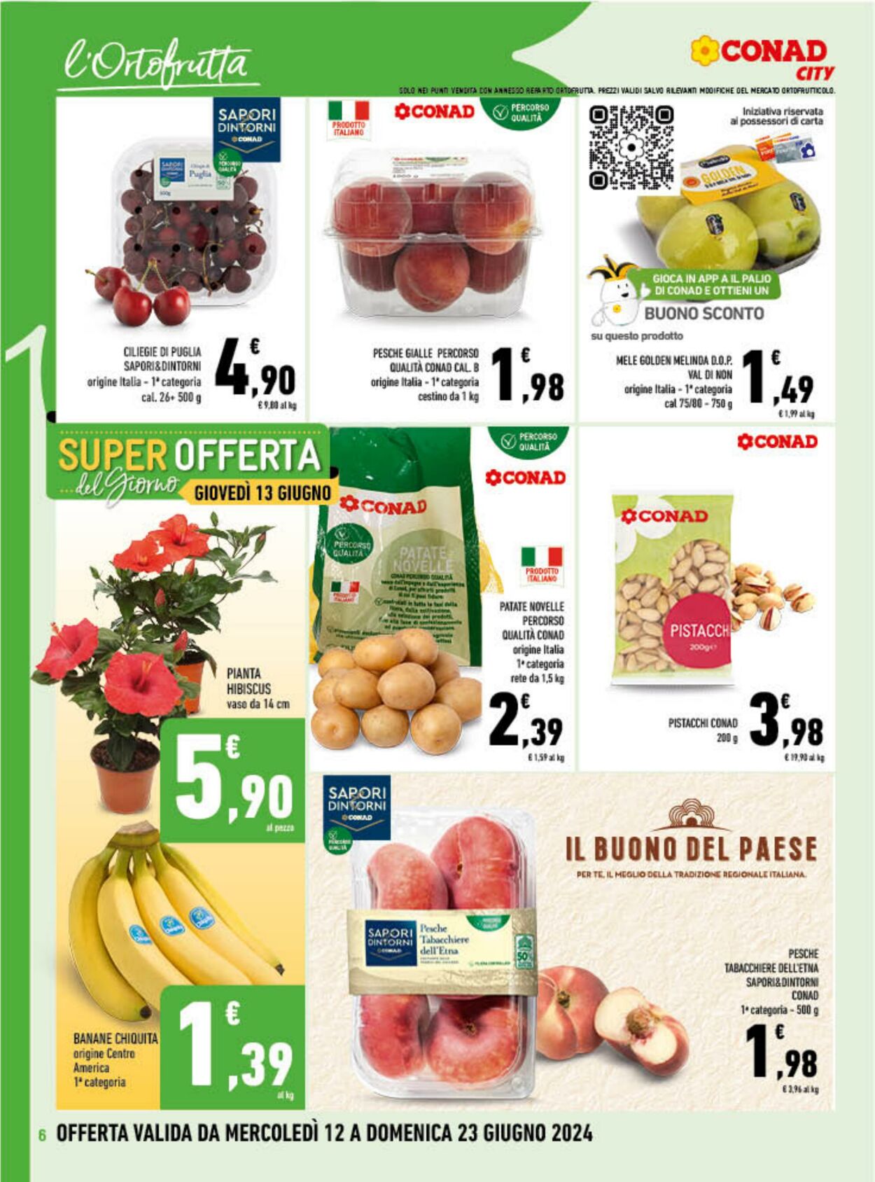 Volantino Conad 12.06.2024 - 23.06.2024