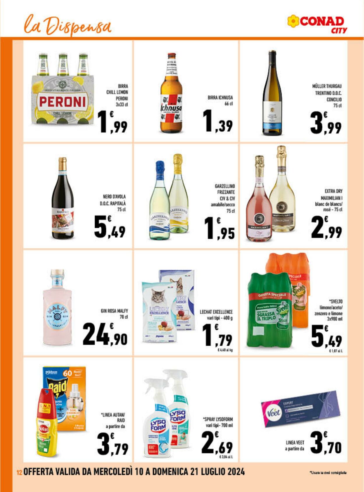 Volantino Conad 10.07.2024 - 21.07.2024