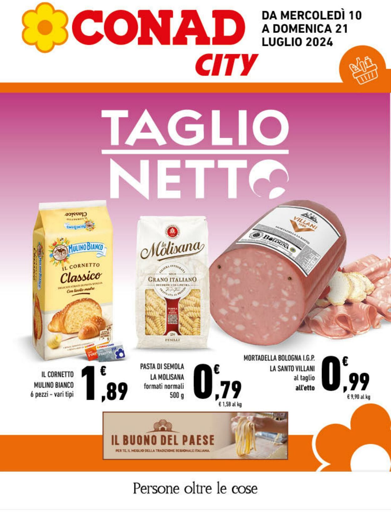 Volantino Conad 10.07.2024 - 21.07.2024