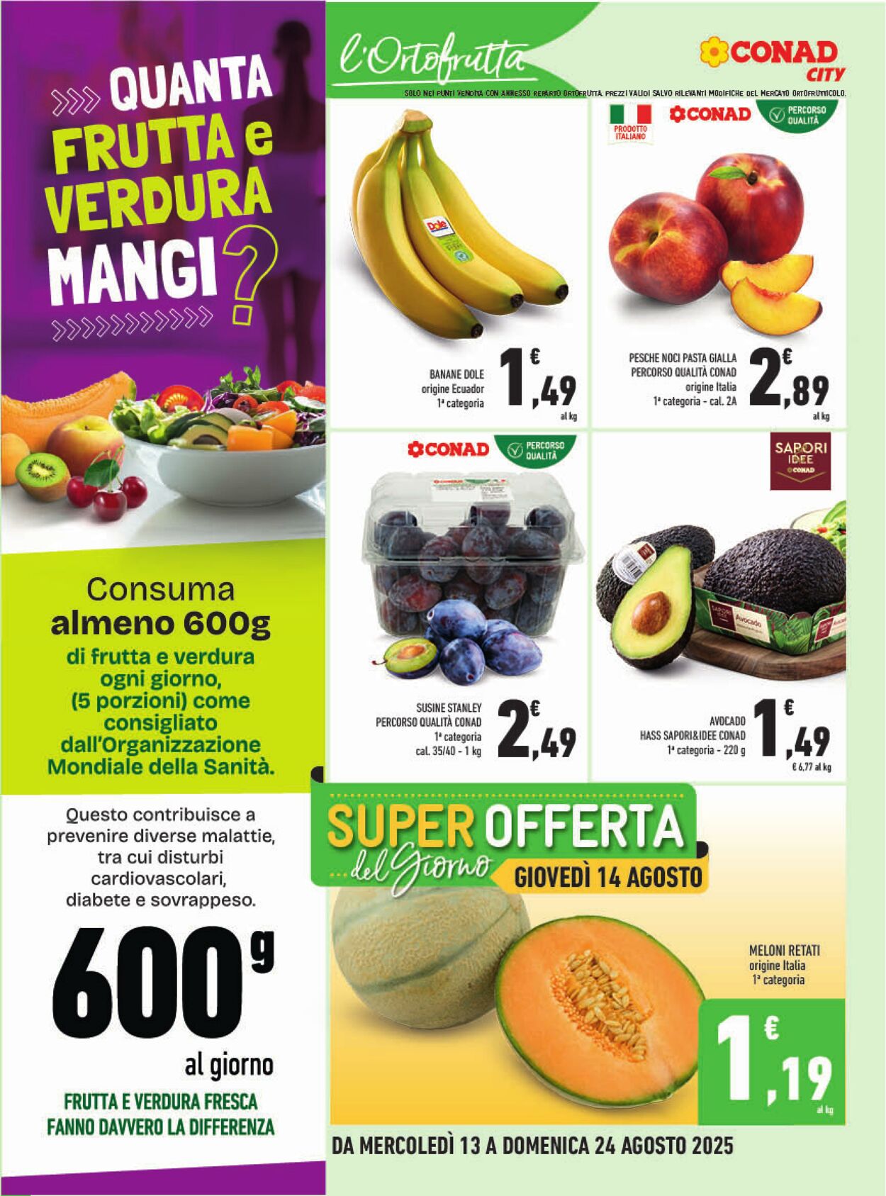 Volantino Conad 19.08.2025 - 19.08.2025
