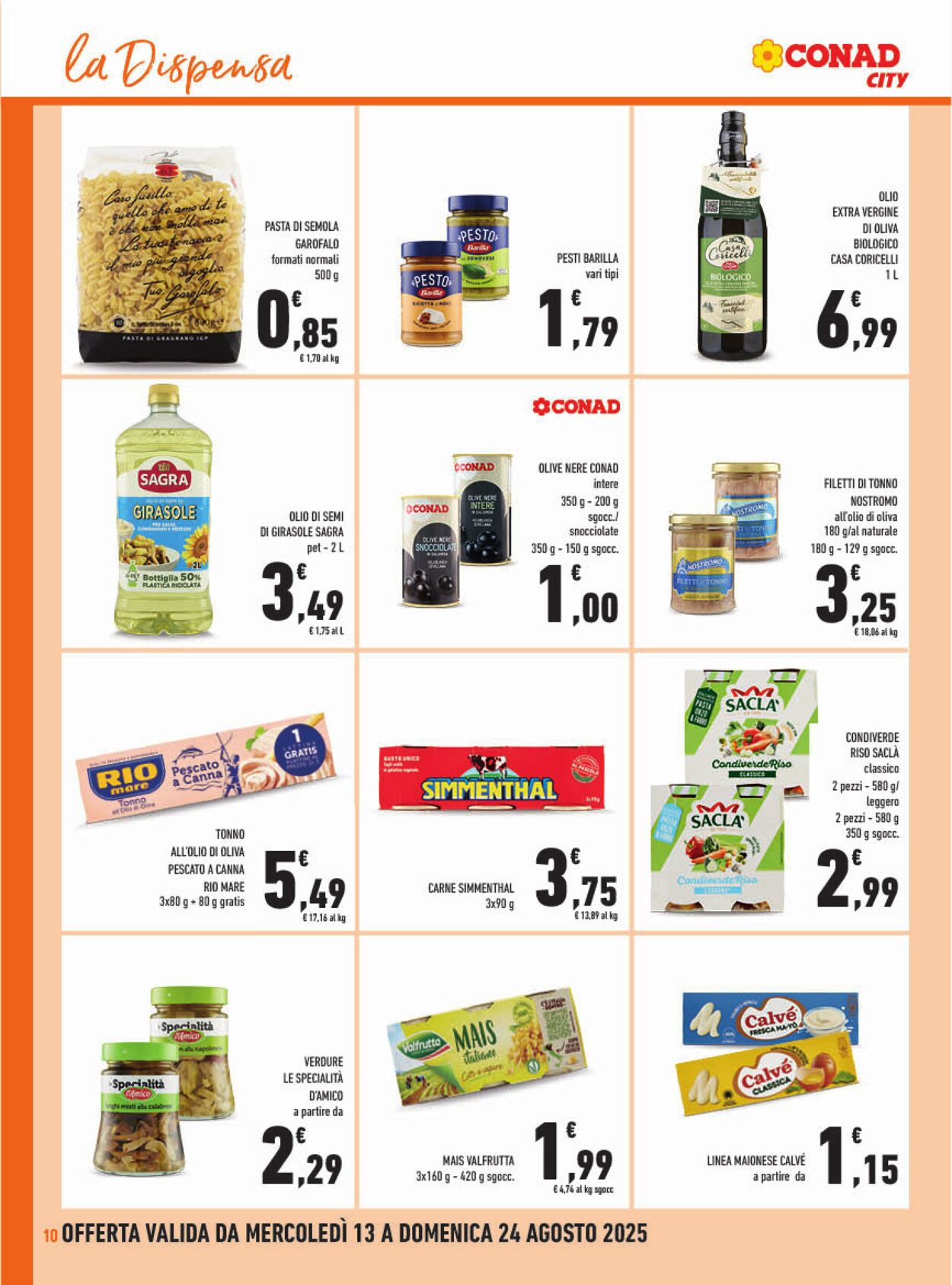 Volantino Conad 12.08.2025 - 12.08.2025