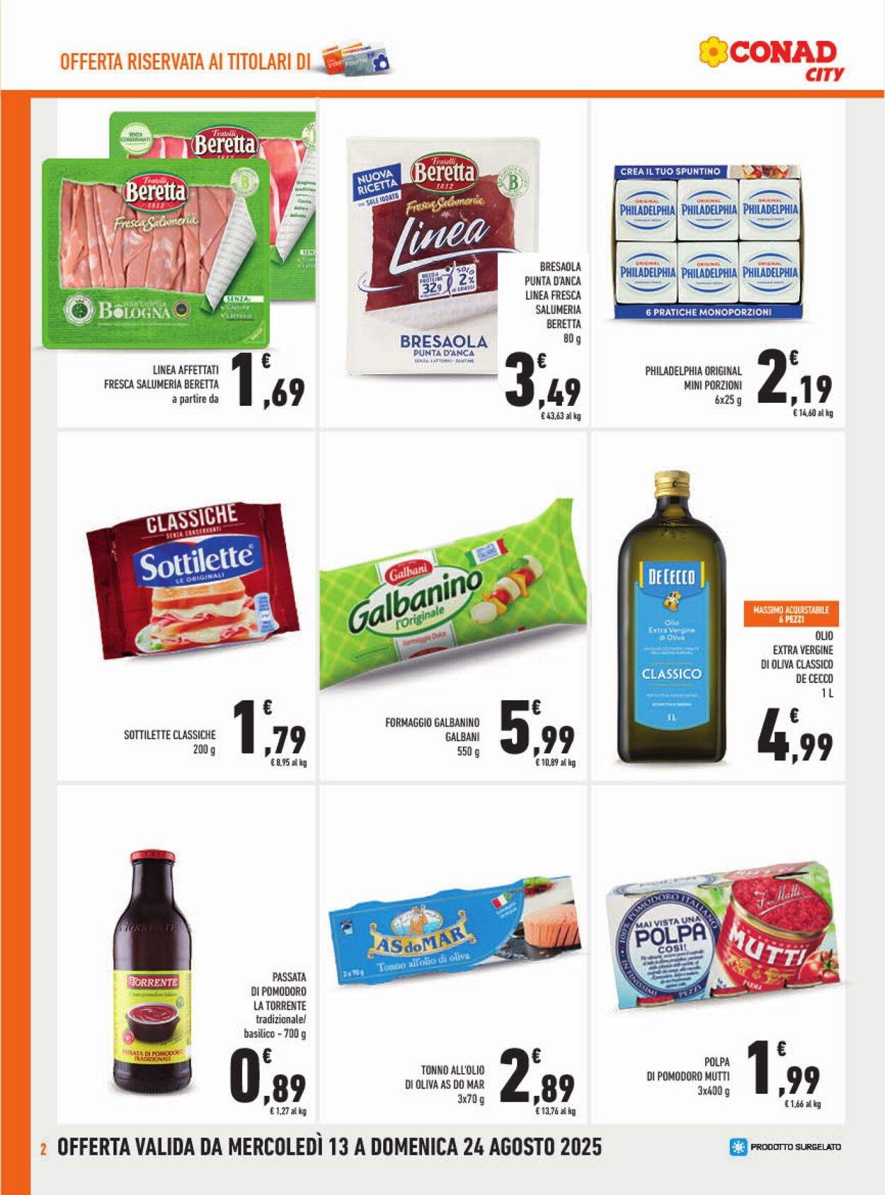 Volantino Conad 14.08.2025 - 14.08.2025