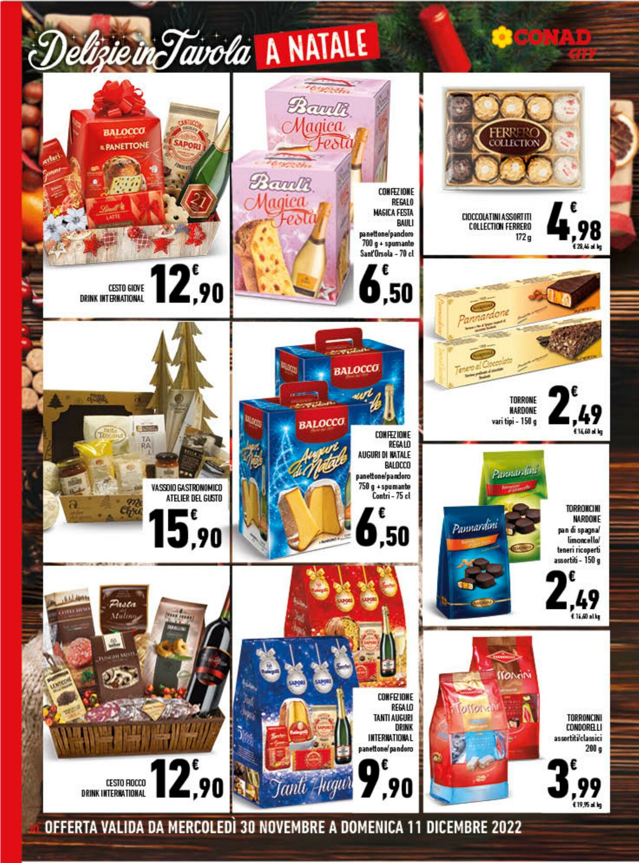 Volantino Conad 30.11.2022 - 11.12.2022