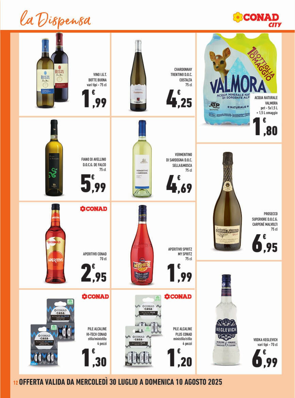 Volantino Conad 10.08.2025 - 10.08.2025