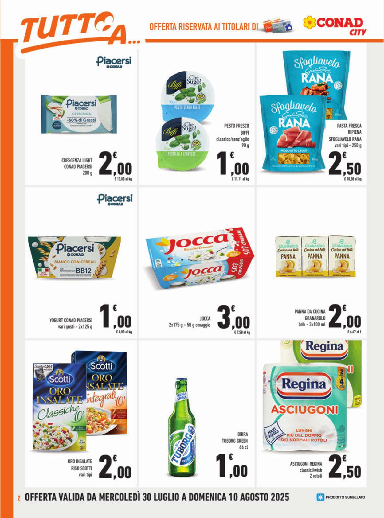 Volantino Conad 10.08.2025 - 10.08.2025