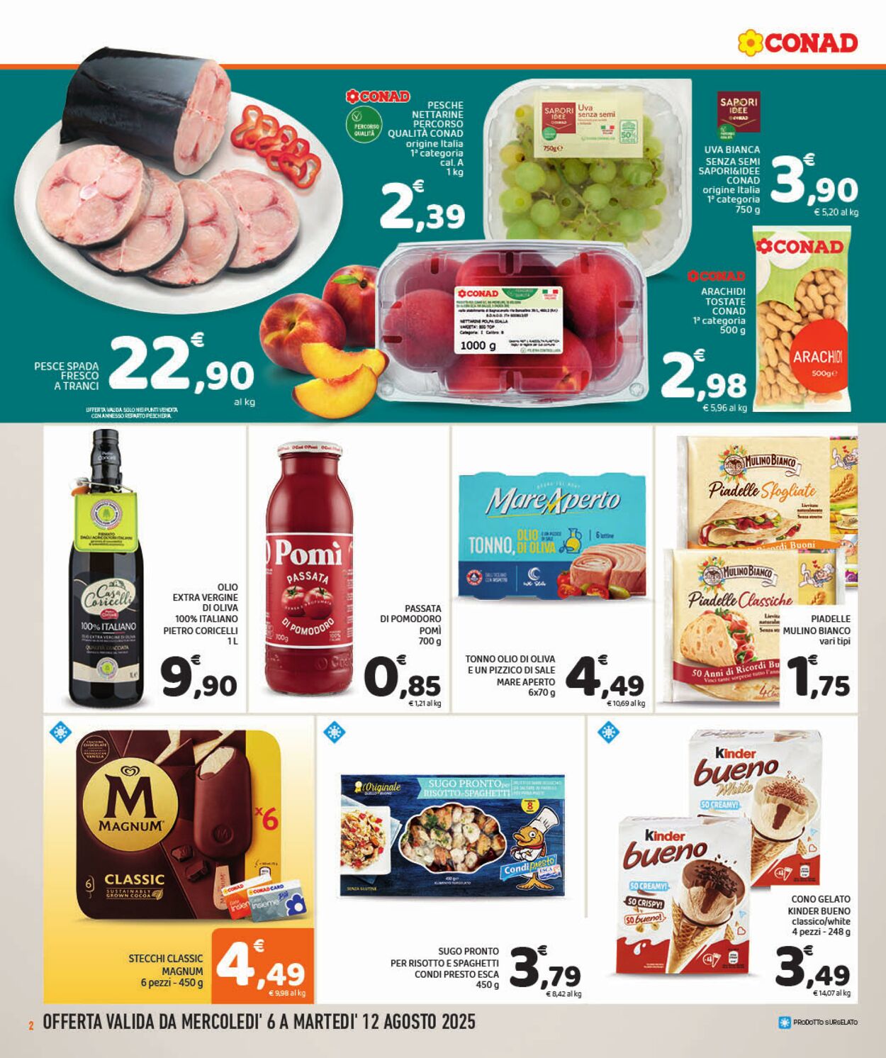 Volantino Conad 05.08.2025 - 05.08.2025